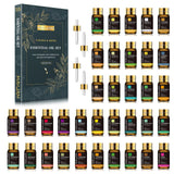 Premium Essential Oils Set – 35 Scents for Diffusers & Aromatherapy