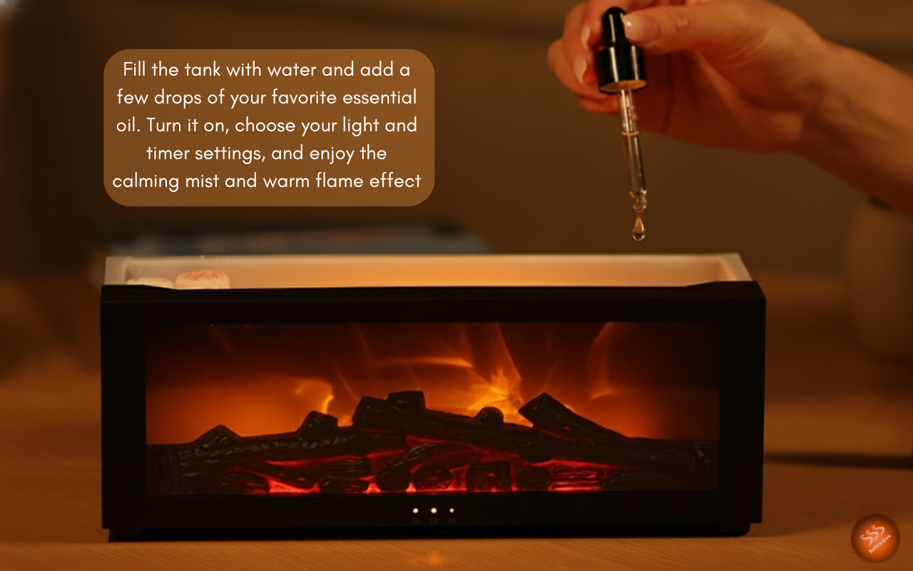 Flame Aromatherapy Diffuser